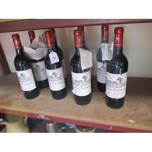 181 - Eight bottles of 2003 Chateau Puyfromage Bordeaux red wine