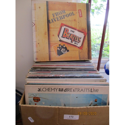 172 - A selection of long playing vinyl records