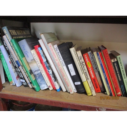 177 - An accumulation of books pertaining to Jersey and the Channel Islands