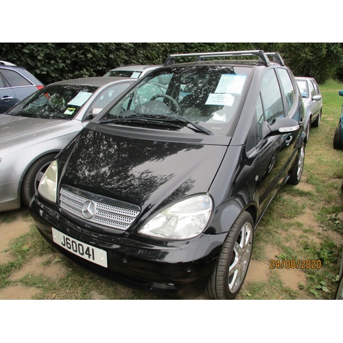 24 - A 2002 Mercedes-Benz A210 Evolution 2.0 five door hatchback (manual) J60041, odometer reading 57,819... 