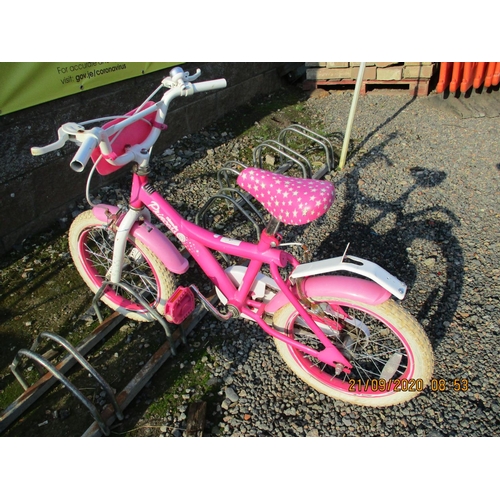 67 - A girl's Princess bicycle