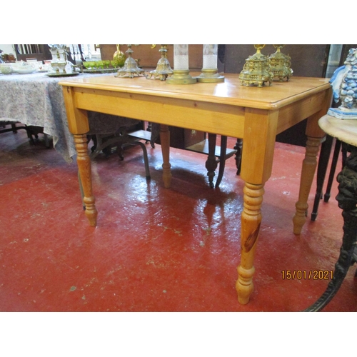 197 - A contemporary pine table