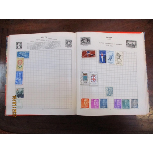 311 - A collection of first day covers together with an album of vintage postage stamps