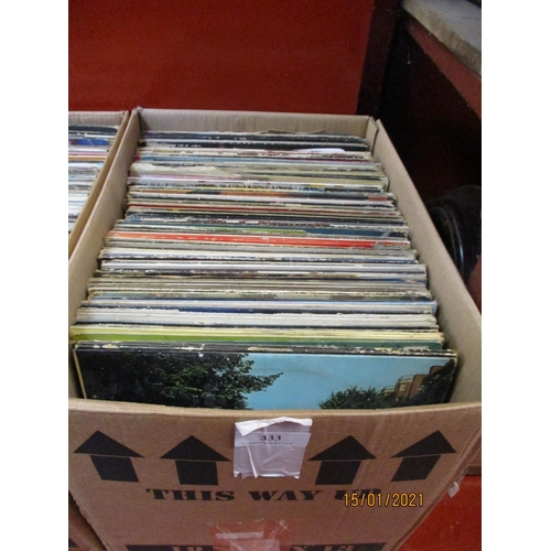 333 - An accumulation of LP records