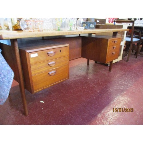 164 - A 1970s G-Plan teak office desk