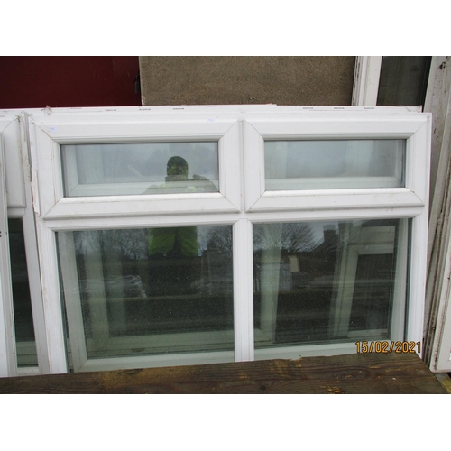 60 - Seven UPVC double glazed windows