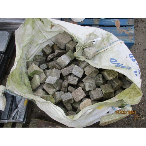 69 - A quantity of granite sets