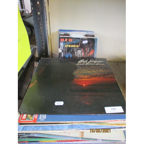 108 - Assorted long playing and single records