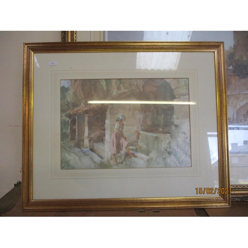 89 - Sir William Russell Flint - two gilt framed prints