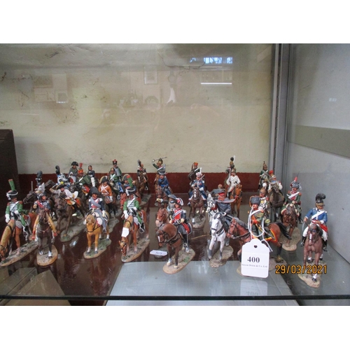 400 - A comprehensive collection of Del Prado models of horse mounted troops