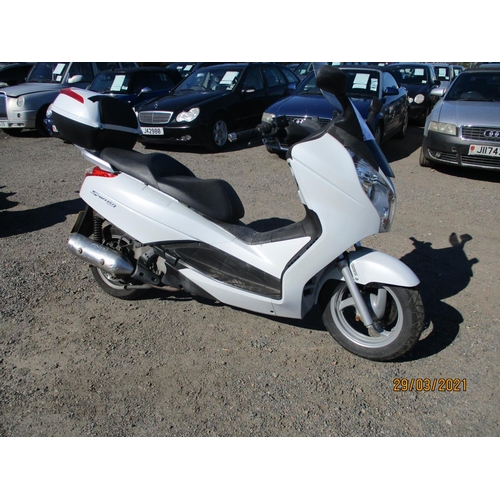 1 - A 2011 Honda FES 125cc scooter (automatic) J47726, odometer reading 13,230 miles with DVS Certificat... 