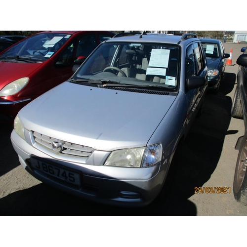 22 - A 2003 Mazda Demio 1.3i LXi five door hatchback (manual) J86745, odometer reading 95,163 miles