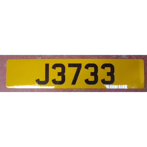 3 - J3733 - A four digit registration mark assigned to a Renault Clio of insignificant value