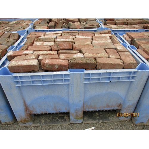 57 - A large quantity of vintage red bricks by Messrs. C. Copp of Jersey (approximately 400)