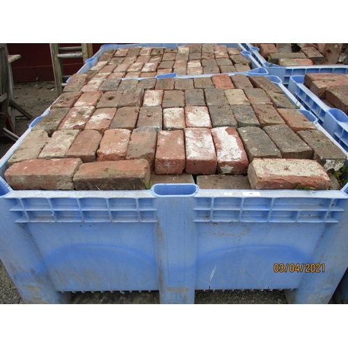 58 - A large quantity of vintage red bricks by Messrs. C. Copp of Jersey (approximately 400)