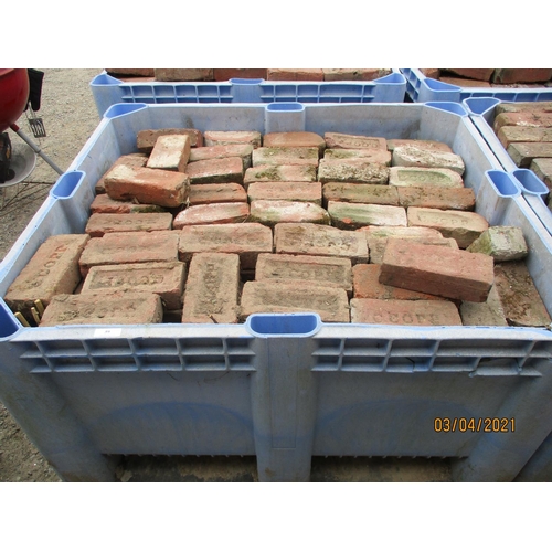 59 - A large quantity of vintage red bricks by Messrs. C. Copp of Jersey (approximately 400)