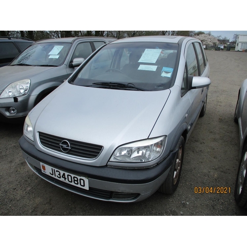 9 - A 2003 Opel Zafira Elegance 1.8 MPV (automatic) J134080, odometer reading 106,357 miles