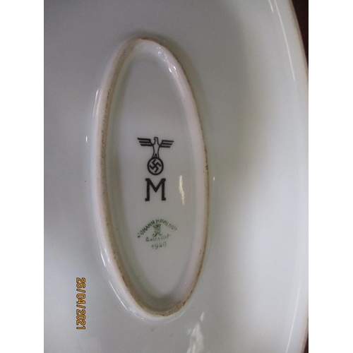 377 - A German World War II officer's mess platter