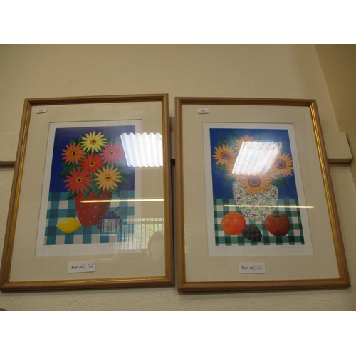 236 - Joanne Netting three framed and signed prints