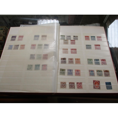 294 - An album containing German and States mint and used postage stamps