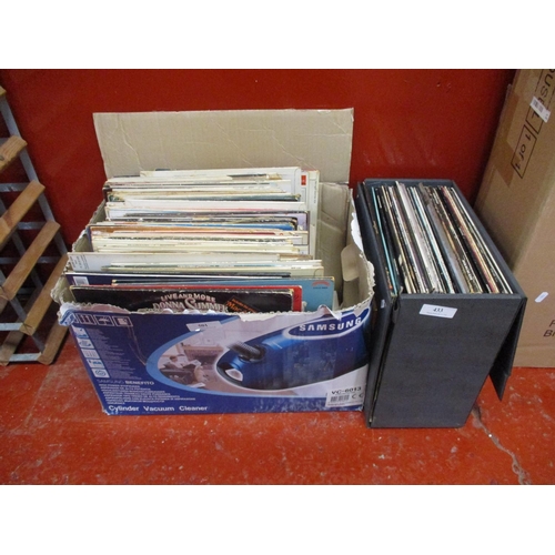 433 - A large and varied accumulation of long playing records