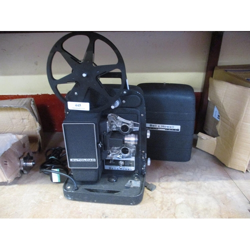 445 - A vintage film projector by Messrs. Bell & Howell