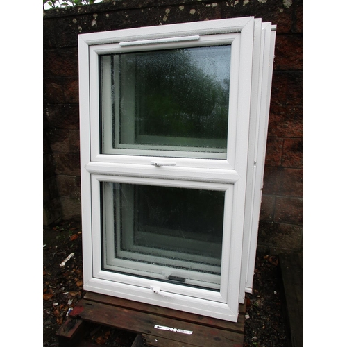 45 - Six UPVC double glazed windows