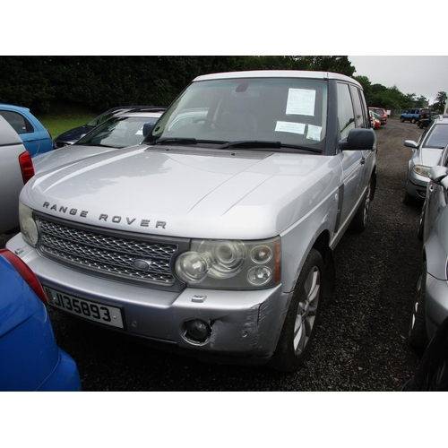 12 - A 2005 Range Rover TD6 Vogue (automatic) J135893, odometer reading 143,468 miles