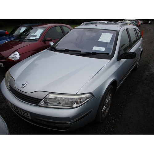 16 - A 2003 Renault Laguna Expression 1.9 dCi estate (manual) J46323, odometer reading 218,473 miles