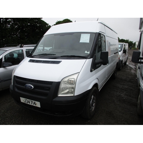 20 - A 2009 Ford Transit T350L 2.4 TDCi panel van (manual) J34714, odometer reading 103,355 miles