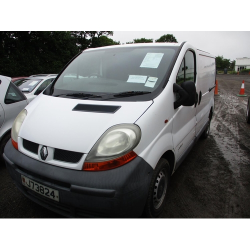 21 - A 2001 Renault Trafic SL27 1.9 dCi panel van (manual) J73824, odometer reading 103,108 miles