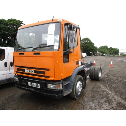 23 - A 1998 Iveco Ford ML130E 15 chassis cab (manual) J103248, odometer reading miles - with current DVS ... 