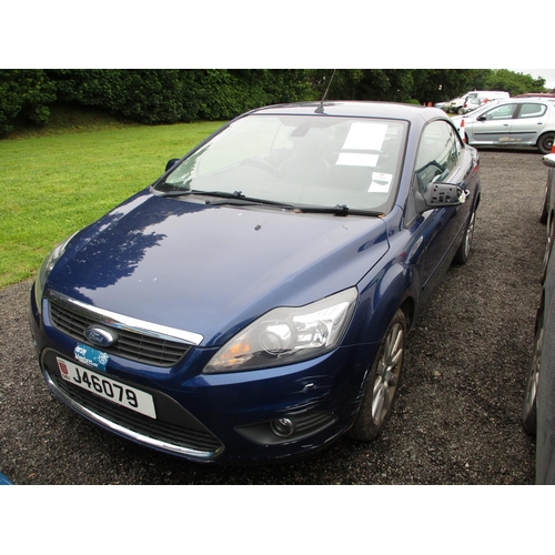 7 - A 2008 Ford Focus 2.0 coupe cabriolet (automatic) J46079, odometer reading 63,904 miles