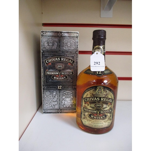 292 - A bottle of Chivas Regal Premium Scotch Whisky with original carton