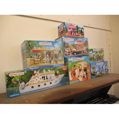 403 - Seven boxed sets of Sylvanian Families