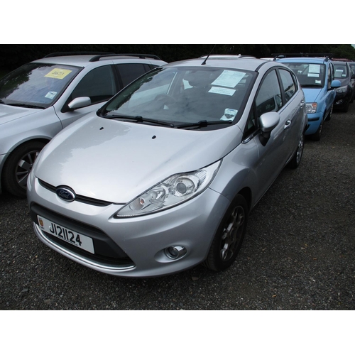 5 - A 2012 Ford Fiesta Zetec 1.25 five door hatchback (manual) J121124, odometer reading 26,182 miles