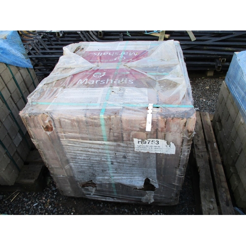 23 - A pallet of Marshalls brick pavers - new