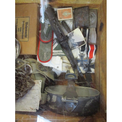 245 - A quantity of German militaria relating to World War II