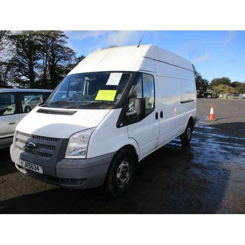 21 - A 2013 Ford Transit 350L HR 2.2 panel van (manual) J115634, odometer reading 8,746 miles only! - one... 