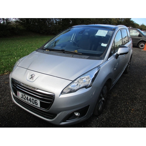 4 - A 2014 Peugeot 5008 Allure 2.0 HDi MPV (automatic) J124406, odometer reading 75,038 miles