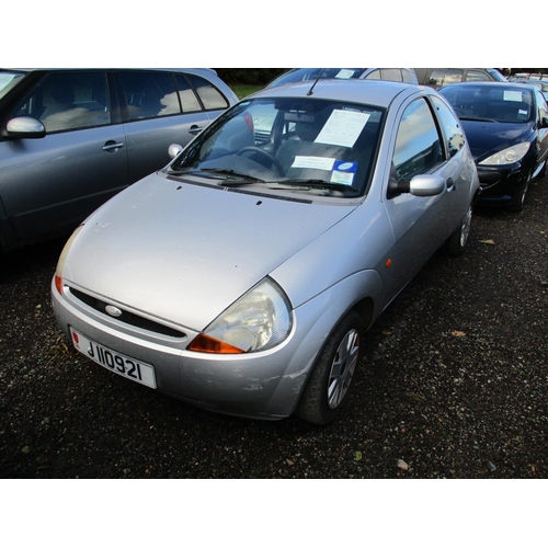 6 - A 2008 Ford KA Style 1.3 three door hatchback (manual) J110921, odometer reading 57,899 miles