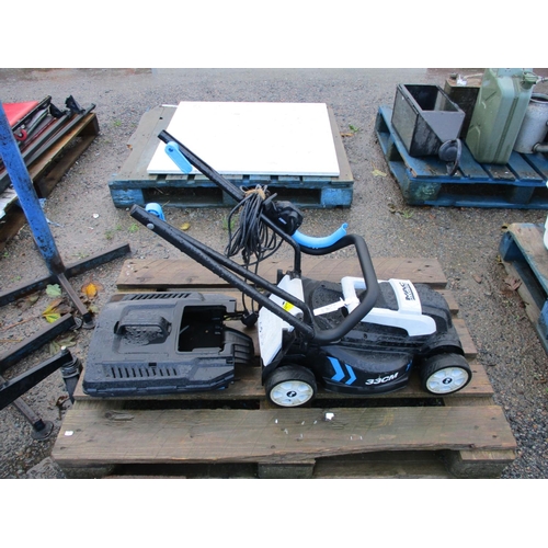 75 - A MacAllister 33cm electric lawn mower