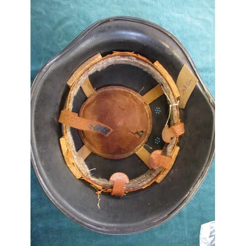 168 - A German World War IIM34 Luftshultz helmet