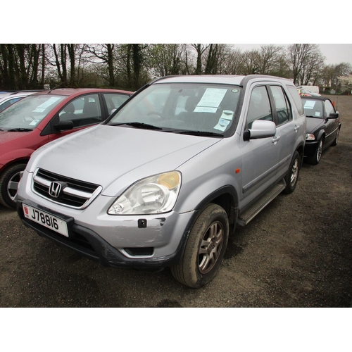 10 - A 2002 Honda CRV 2.0 SUV (petrol/manual) J78816, odometer reading 90,609 miles