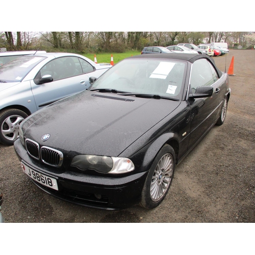 11 - A 2002 BMW 320 Ci 2.2 convertible (petrol/manual) J98618, odometer reading 73,368 miles