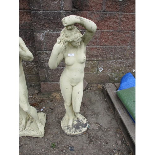 45 - A reconstituted stone statue of Venus