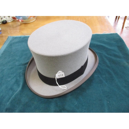 174 - A gentleman's top hat by Messrs. Lock & Co., Hatters of London