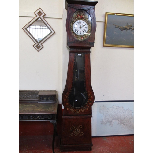 235 - An early nineteenth century French long cased clock