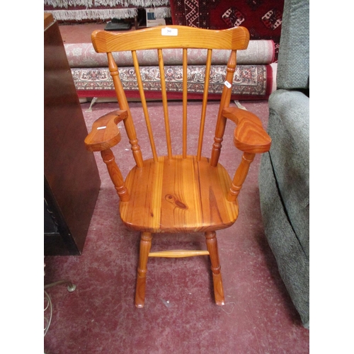 281 - A child's rocking chair