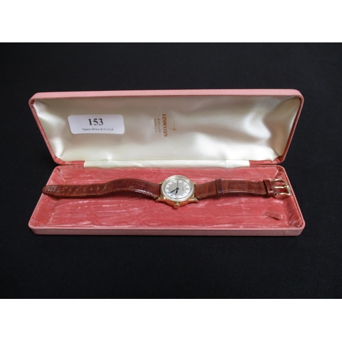 153 - A gentleman's 1950s Longine wrist watch (manual wind)